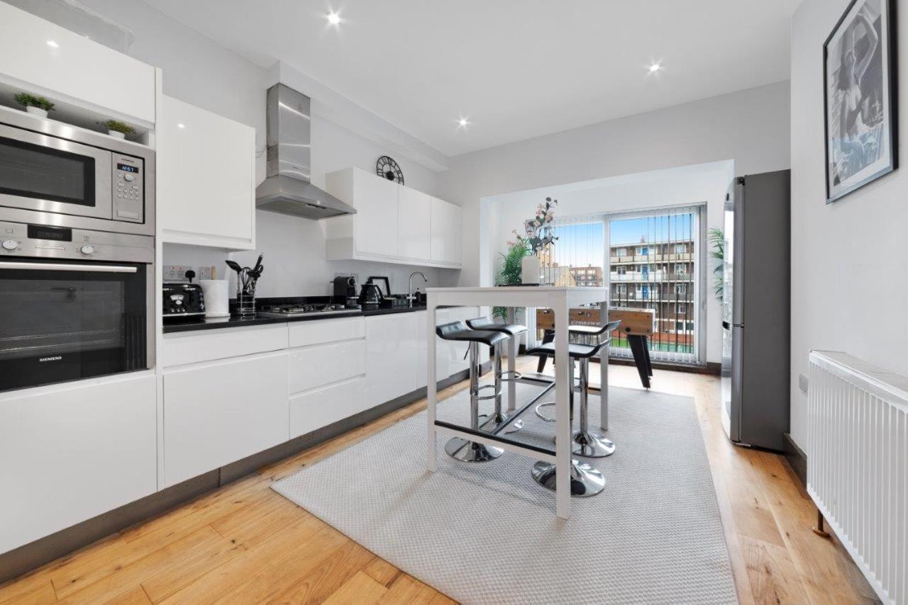 Huge Shoreditch Apartment- Private Roof Terrace Londen Buitenkant foto